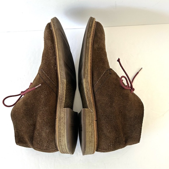 Nordstrom 1901 Suede Canyon Chukka Boot Desert Chocolate Brown  Academia Size 9 - Picture 7 of 13